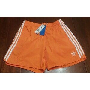 NWT Adidas Originals Men’s Adicolor Classics Orange Sprinter Shorts Size Medium